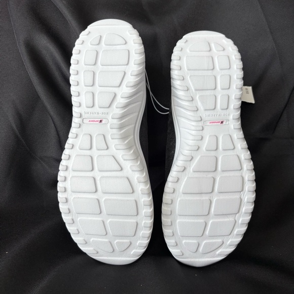 NWT S Sport by Skechers Girls’ Vana Sneakers Black • Youth 4 - Picture 6 of 6